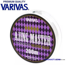 Леска Varivas Ajing Master Ester диаметр 0,104мм размотка 200м прозрачная